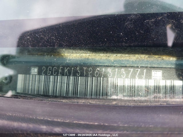 12713699 :رقم المزاد ، 2GCEK13T261313771 vin ، 2006 Chevrolet Silverado 1500 Ls/lt مزاد بيع