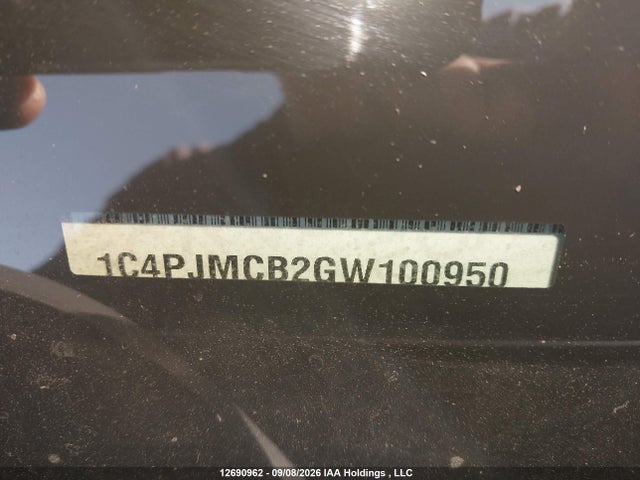 Продаж на аукціоні авто 2016 Jeep Cherokee North, vin: 1C4PJMCB2GW100950, номер лоту: 12690962