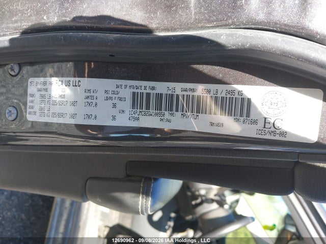 Продаж на аукціоні авто 2016 Jeep Cherokee North, vin: 1C4PJMCB2GW100950, номер лоту: 12690962