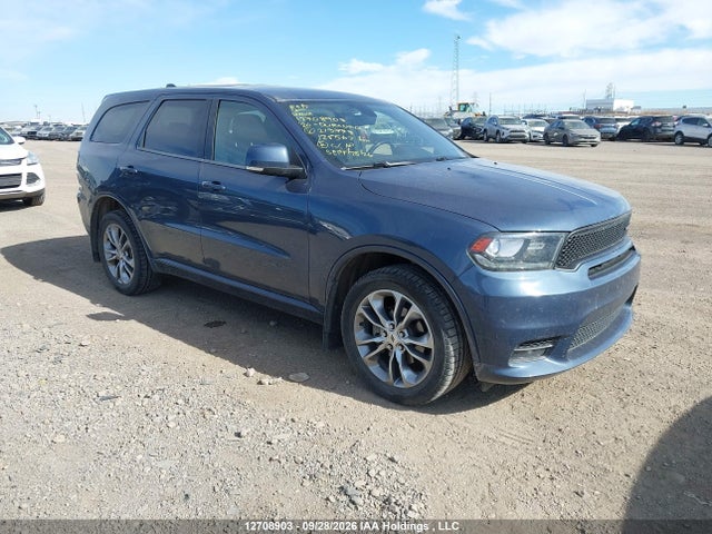 2020 Dodge Durango Gt მანქანა იყიდება აუქციონზე, vin: 1C4RDJDG6LC213773, აუქციონის ნომერი: 12708903