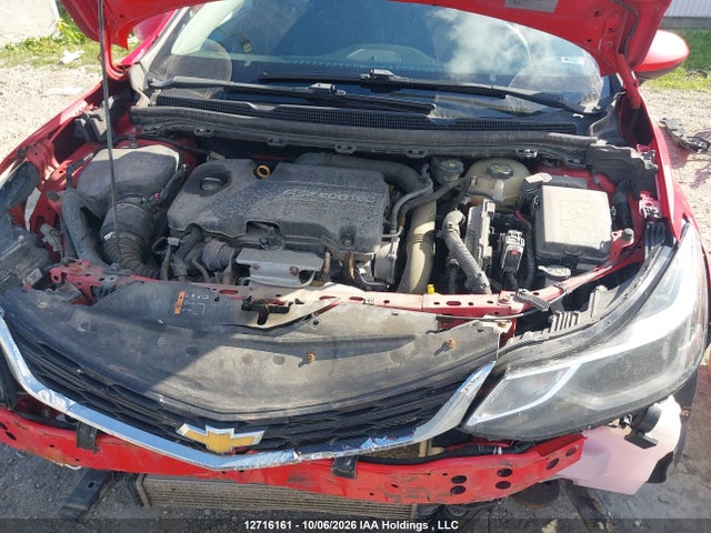 12716161 :رقم المزاد ، 3G1BE5SM4HS504412 vin ، 2017 Chevrolet Cruze Lt مزاد بيع