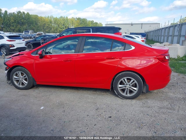 12716161 :رقم المزاد ، 3G1BE5SM4HS504412 vin ، 2017 Chevrolet Cruze Lt مزاد بيع