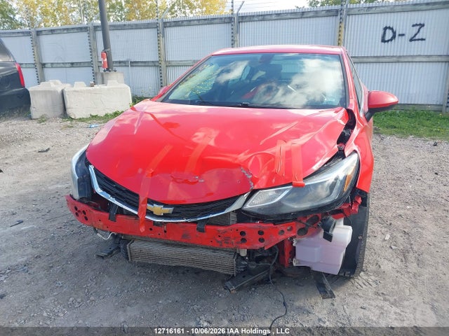 12716161 :رقم المزاد ، 3G1BE5SM4HS504412 vin ، 2017 Chevrolet Cruze Lt مزاد بيع