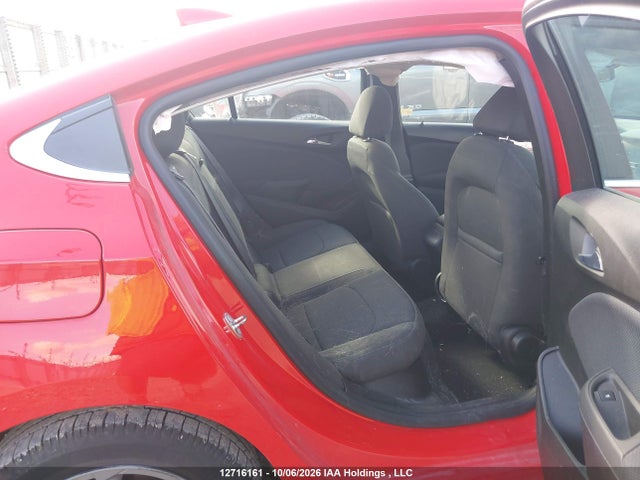12716161 :رقم المزاد ، 3G1BE5SM4HS504412 vin ، 2017 Chevrolet Cruze Lt مزاد بيع