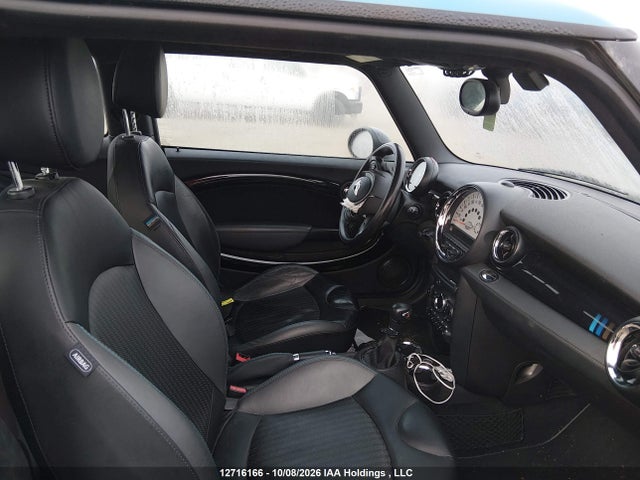 12716166 :رقم المزاد ، WMWSV3C57CT387312 vin ، 2012 Mini Cooper S مزاد بيع