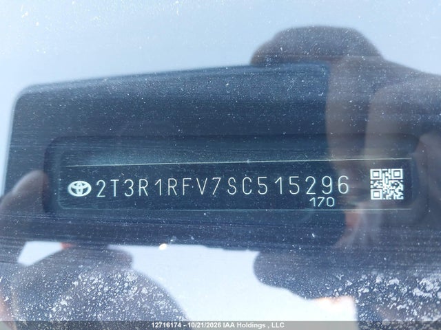 Продажа на аукционе авто 2025 Toyota Rav4, vin: 2T3R1RFV7SC515296, номер лота: 12716174