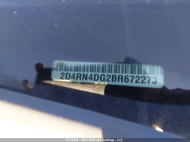 Aukcja sprzedaży 2011 Dodge Grand Caravan Se/sxt, vin: 2D4RN4DG2BR672273, numer aukcji: 12716203