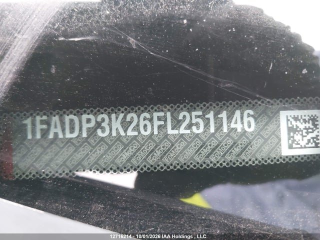 1FADP3K26FL251146 Ford Focus