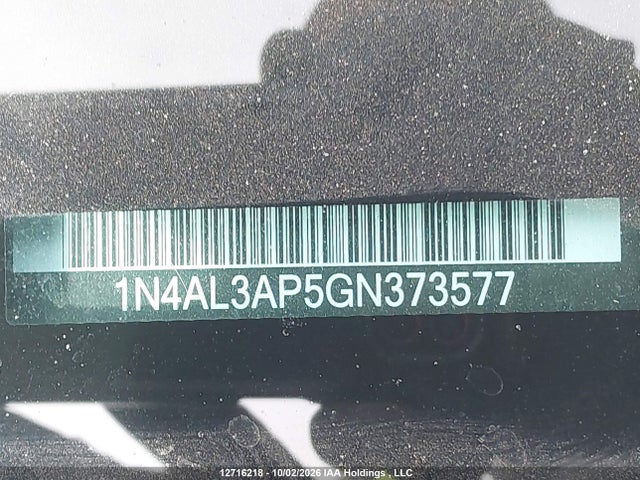 1N4AL3AP5GN373577 Nissan Altima 2.5/s/sv/sl/sr