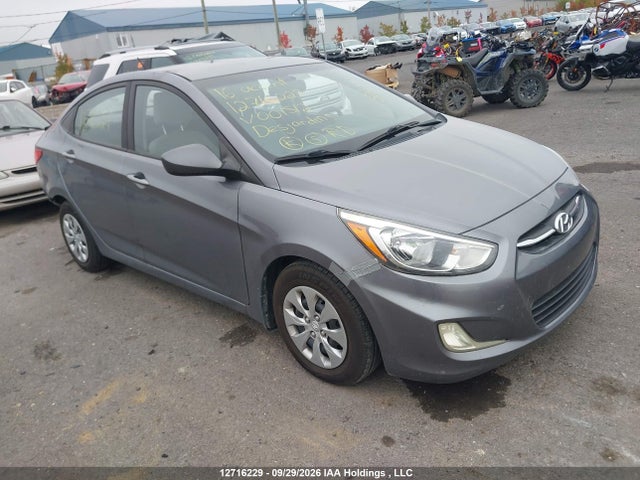 12716229 :رقم المزاد ، KMHCT4AE2GU001512 vin ، 2016 Hyundai Accent Se مزاد بيع