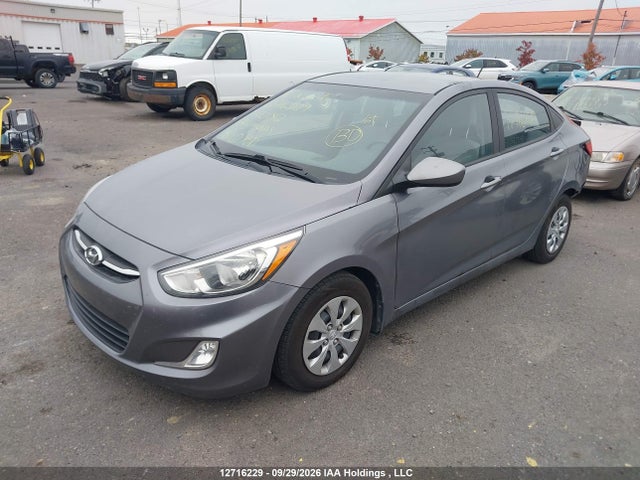 12716229 :رقم المزاد ، KMHCT4AE2GU001512 vin ، 2016 Hyundai Accent Se مزاد بيع