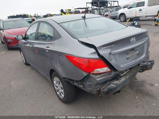 12716229 :رقم المزاد ، KMHCT4AE2GU001512 vin ، 2016 Hyundai Accent Se مزاد بيع