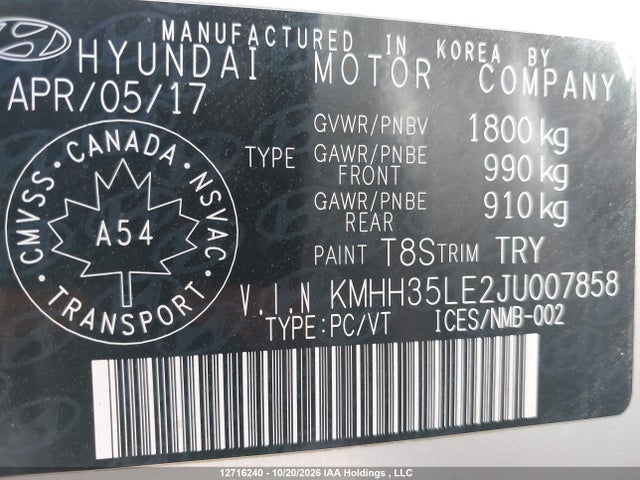 Hyundai ELANTRA GT 2018 KMHH35LE2JU007858 Image 19