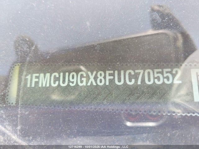 1FMCU9GX8FUC70552 Ford ESCAPE SE
