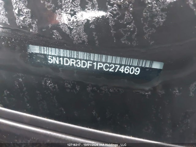5N1DR3DF1PC274609 Nissan Pathfinder Platinum