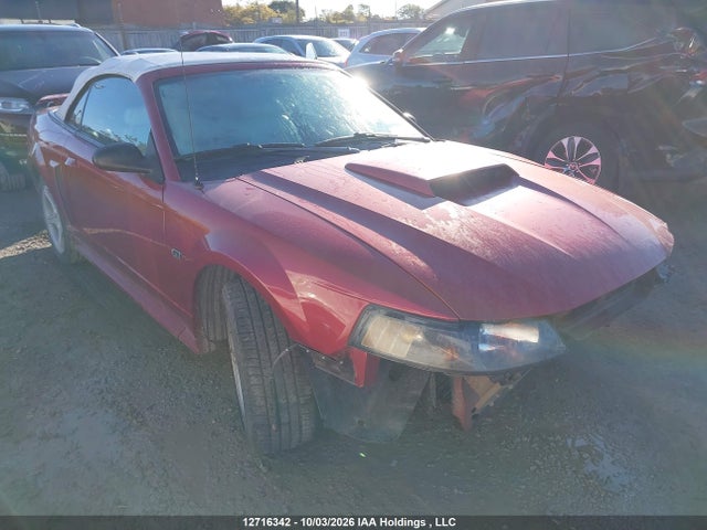 2003 Ford Mustang Gt მანქანა იყიდება აუქციონზე, vin: 1FAFP45X43F345378, აუქციონის ნომერი: 12716342
