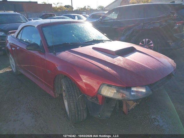 2003 Ford Mustang Gt მანქანა იყიდება აუქციონზე, vin: 1FAFP45X43F345378, აუქციონის ნომერი: 12716342