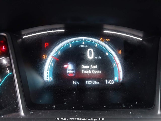 Продаж на аукціоні авто 2019 Honda Civic Touring, vin: 2HGFC1F94KH100695, номер лоту: 12716344