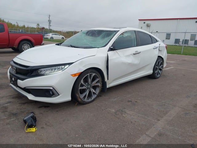 Продаж на аукціоні авто 2019 Honda Civic Touring, vin: 2HGFC1F94KH100695, номер лоту: 12716344