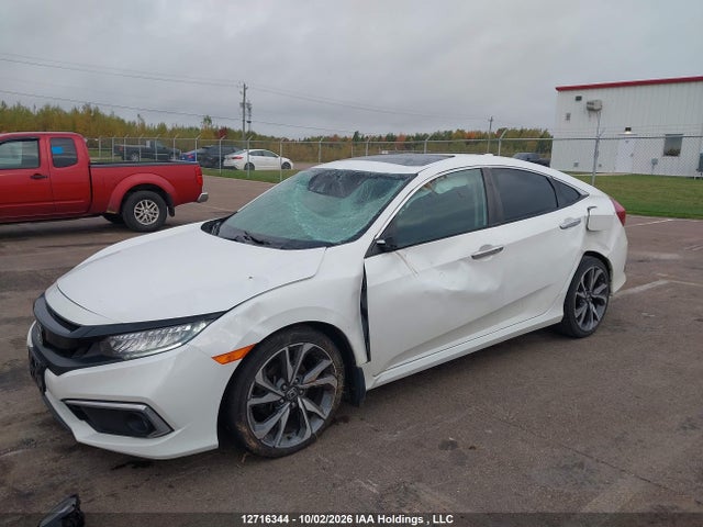 Продаж на аукціоні авто 2019 Honda Civic Touring, vin: 2HGFC1F94KH100695, номер лоту: 12716344