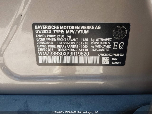 WMZ33BS0XP3R19820 Mini COOPER COUNTRYMAN