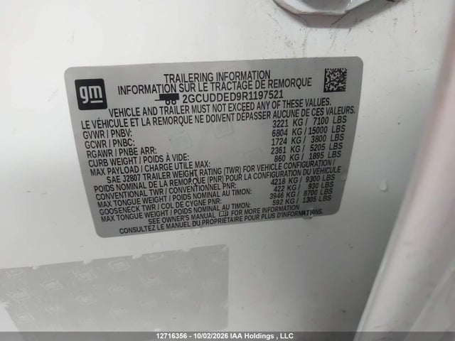 Chevrolet Silverado K1500 Lt 2024 2GCUDDED9R1197521 Image 19