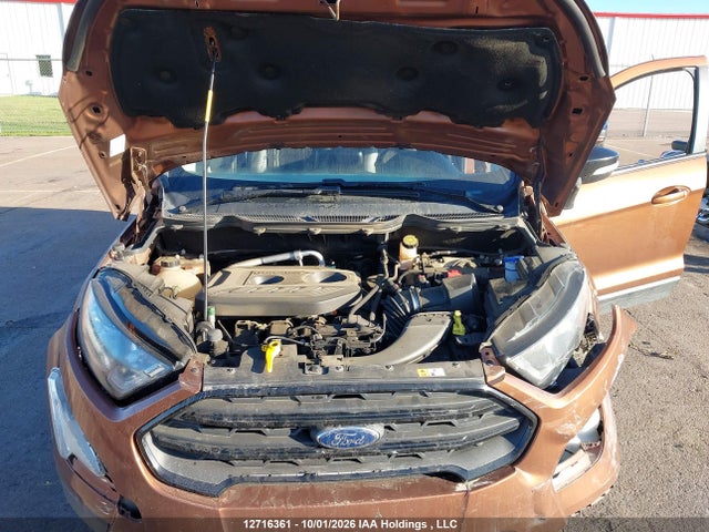 2020 Ford Ecosport Ses მანქანა იყიდება აუქციონზე, vin: MAJ6S3JL0LC316621, აუქციონის ნომერი: 12716361