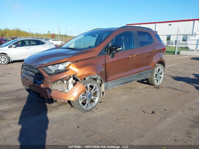 2020 Ford Ecosport Ses მანქანა იყიდება აუქციონზე, vin: MAJ6S3JL0LC316621, აუქციონის ნომერი: 12716361