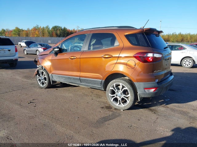2020 Ford Ecosport Ses მანქანა იყიდება აუქციონზე, vin: MAJ6S3JL0LC316621, აუქციონის ნომერი: 12716361