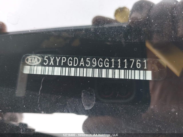 Продаж на аукціоні авто 2016 Kia Sorento 3.3l Lx +, vin: 5XYPGDA59GG111761, номер лоту: 12716400