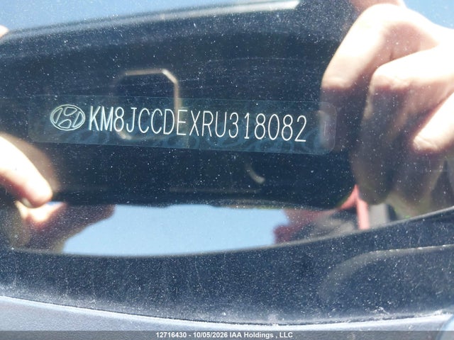 12716430 :رقم المزاد ، KM8JCCDEXRU318082 vin ، 2024 Hyundai Tucson Sel مزاد بيع