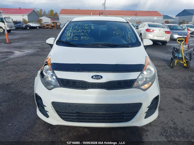 2016 Kia Rio Lx მანქანა იყიდება აუქციონზე, vin: KNADM5A39G6572149, აუქციონის ნომერი: 12716465