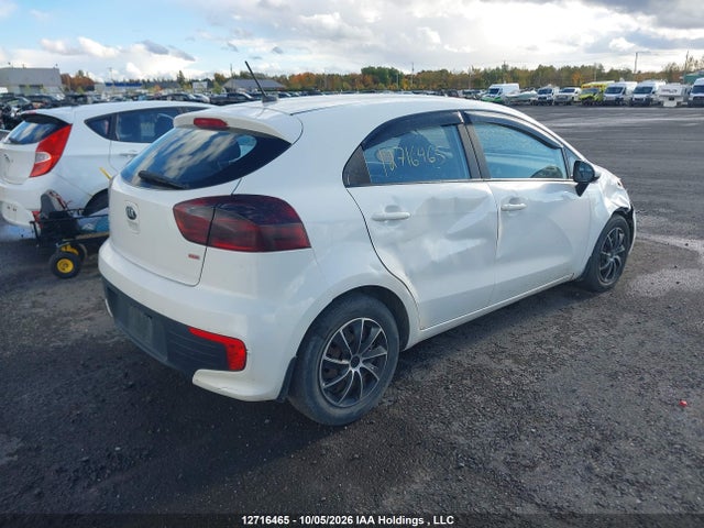 2016 Kia Rio Lx მანქანა იყიდება აუქციონზე, vin: KNADM5A39G6572149, აუქციონის ნომერი: 12716465