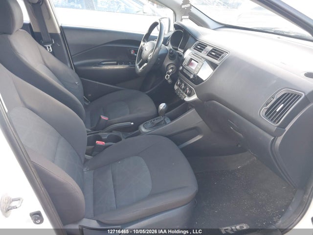 2016 Kia Rio Lx მანქანა იყიდება აუქციონზე, vin: KNADM5A39G6572149, აუქციონის ნომერი: 12716465