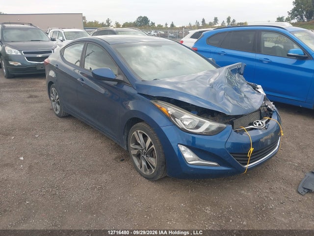 Auction sale of the 2015 Hyundai Elantra Gls, vin: KMHDH4AHXFU418553, lot number: 12716480