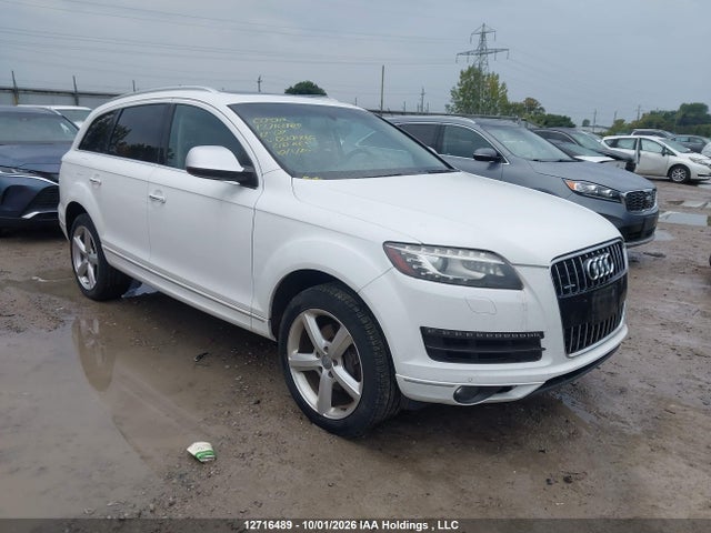 12716489 :رقم المزاد ، WA1AGCFE0CD000446 vin ، 2012 Audi Q7 3.0 Premium مزاد بيع
