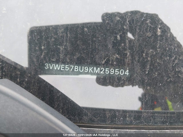 Продаж на аукціоні авто 2019 Volkswagen Jetta 1.4 Tsi Highline, vin: 3VWE57BU9KM259504, номер лоту: 12716525
