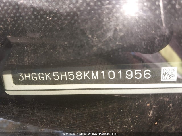 Honda Fit 2019 3HGGK5H58KM101956 Image 9