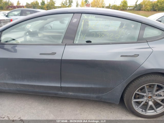 Продаж на аукціоні авто 2022 Tesla Model 3, vin: 5YJ3E1EA3NF258320, номер лоту: 12716546