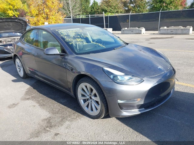 Продаж на аукціоні авто 2022 Tesla Model 3, vin: 5YJ3E1EB5NF274754, номер лоту: 12716552