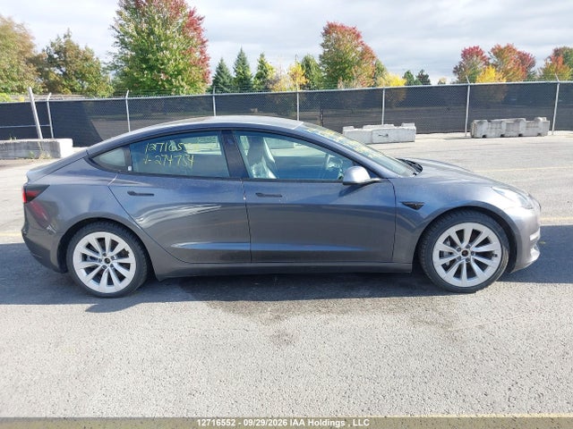 Продаж на аукціоні авто 2022 Tesla Model 3, vin: 5YJ3E1EB5NF274754, номер лоту: 12716552