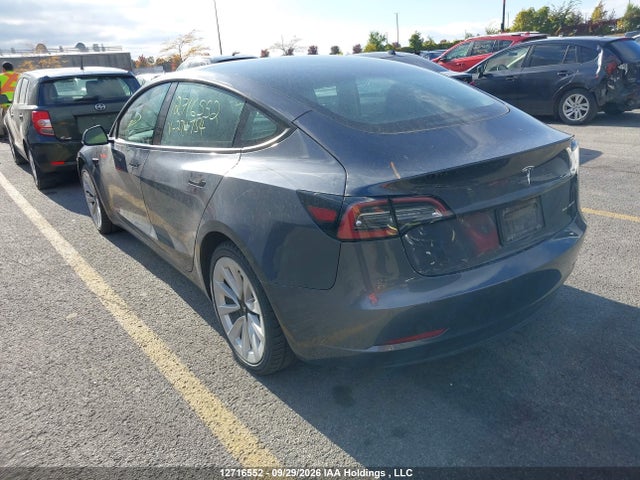 Продаж на аукціоні авто 2022 Tesla Model 3, vin: 5YJ3E1EB5NF274754, номер лоту: 12716552