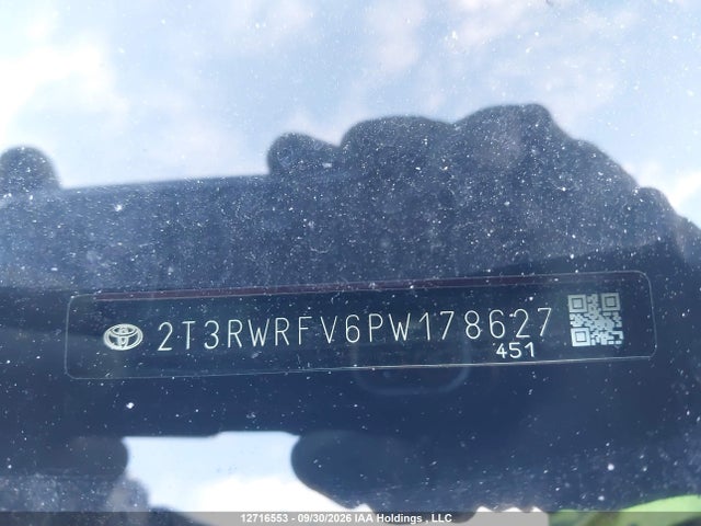 Aukcja sprzedaży 2023 Toyota Rav4 Hybrid, vin: 2T3RWRFV6PW178627, numer aukcji: 12716553