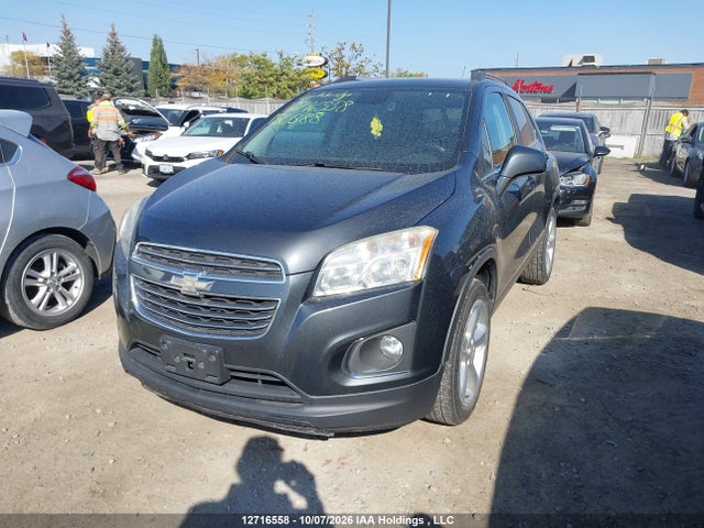 2016 Chevrolet Trax Ltz მანქანა იყიდება აუქციონზე, vin: 3GNCJRSB5GL150588, აუქციონის ნომერი: 12716558