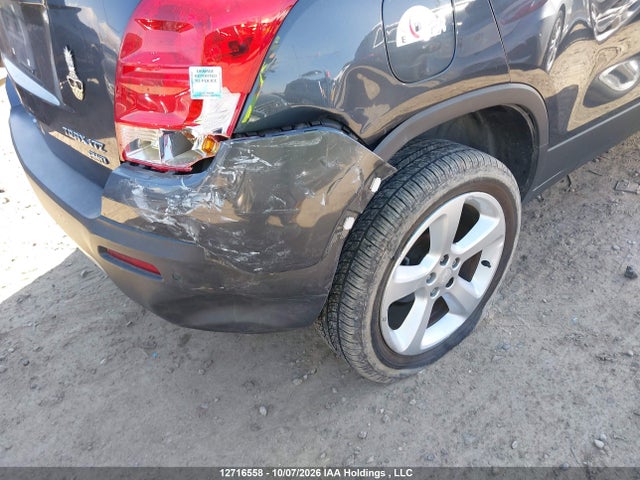 2016 Chevrolet Trax Ltz მანქანა იყიდება აუქციონზე, vin: 3GNCJRSB5GL150588, აუქციონის ნომერი: 12716558