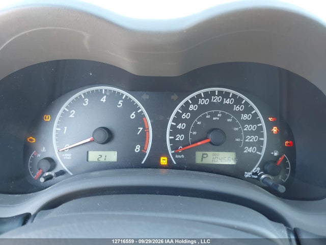 2010 Toyota Corolla Ce მანქანა იყიდება აუქციონზე, vin: 2T1BU4EE6AC263478, აუქციონის ნომერი: 12716559