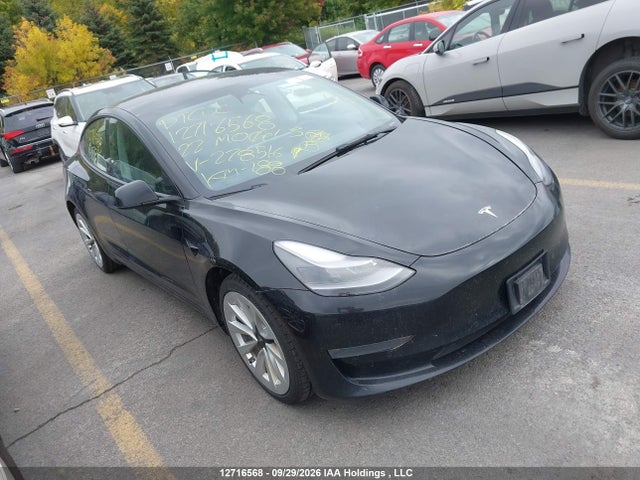 Продаж на аукціоні авто 2022 Tesla Model 3, vin: 5YJ3E1EB9NF278516, номер лоту: 12716568