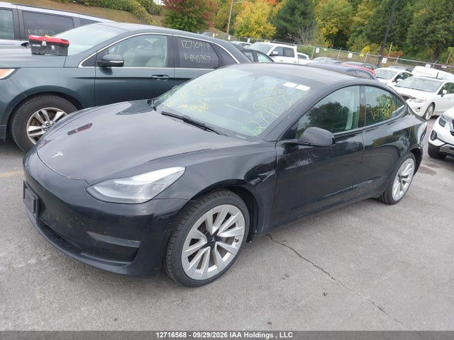 Продажа на аукционе авто 2022 Tesla Model 3, vin: 5YJ3E1EB9NF278516, номер лота: 12716568