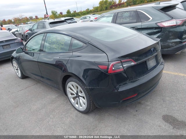 Продажа на аукционе авто 2022 Tesla Model 3, vin: 5YJ3E1EB9NF278516, номер лота: 12716568