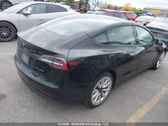 Продажа на аукционе авто 2022 Tesla Model 3, vin: 5YJ3E1EB9NF278516, номер лота: 12716568